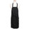 Chef Revival Bib Apron 30X34 Black, 1 Each