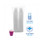Translucent Plastic Cold Cups, 3 Oz, Polypropylene, 125 Cups/sleeve, 20 Sleeves/carton