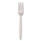 Cutlery For Cutlerease Dispensing System, Fork, 6", White, 960/carton