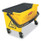 Rubbermaid® Hygen Press Wring Bucket For Microfiber Flat Mops, Yellow, 1/Carton