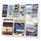 Safco® Reveal Clear Literature Displays, 12 Compartments, 30w x 2d x 34.75h, Clear, 1 Each/Carton