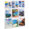 Safco® Reveal Clear Literature Displays, 12 Compartments, 30w x 2d x 34.75h, Clear, 1 Each/Carton