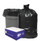 Webster Linear Low-Density Can Liners, 55 to 60 gal, 0.9 mil, 38" x 58", Black, 10 Bags/Roll, 10 Rls/Ctn