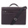 Milestone Briefcase, Fits Devices Up To 15.6", Leather, 5 X 5 X 12, Brown
