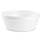 Dart Foam Container, Squat, 8 Oz, 4.63" Diameter X 1.13"h, White, 500/carton