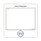 Wallmates Self-adhesive Dry Erase Writing/planning Surface, 36 X 24, White/gray/orange Sheets, Undated