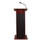 Oklahoma Sound Power Plus Lectern, 22 X 17 X 46, Mahogany