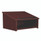 Oklahoma Sound Tabletop Lectern, 23.75 X 19.88 X 13.75, Mahogany