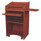 Oklahoma Sound Aristocrat Non-Sound Lectern, 25 X 20 X 46, Cherry