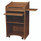 Oklahoma Sound Aristocrat Non-Sound Lectern, 25 X 20 X 46, Oak