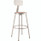 NPS 6200 Series Heavy Duty Steel Stool With Backrest, Supports Up To 500 Lb, 30" Seat Height, Brown Seat, Gray Back/base