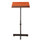 Oklahoma Sound Portable Presentation Lectern Stand, 20 X 18.25 X 44, Cherry