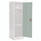 AdirOffice Steel Storage Locker, 1 Compartment, 15 X 15 X 48, Misty Green
