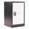 AdirOffice Steel Storage Locker, 1 Compartment, 15 X 15 X 24, Black Body/white Doors