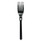 WeGo Fork Wego Polystyrene, Fork, Black, 1000/Carton
