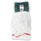 Web Foot Shrinkless Looped-end Wet Mop Head, Cotton/synthetic, Medium, White, 6/carton