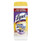 Dual Action Disinfecting Wipes, Citrus, 7 X 7.5, 75/canister, 6/carton