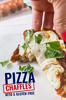Keto Pizza Chaffle