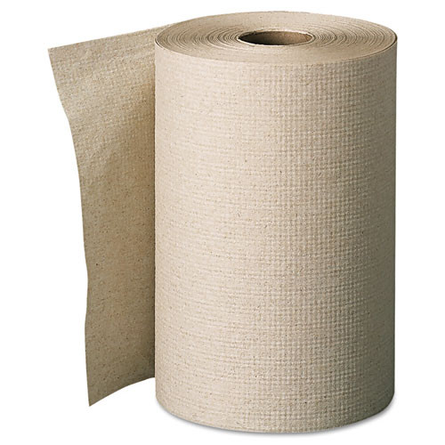 Pacific Blue Basic Nonperforated Paper Towels, 7 7/8 X 350ft, White, 12 Rolls/ct