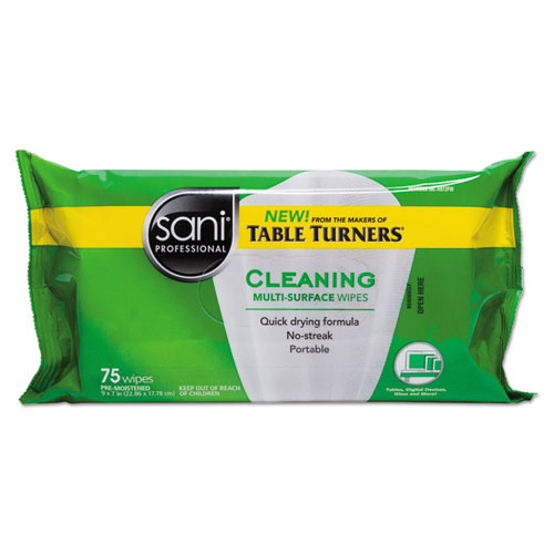 Multi-surface Cleaning Wipes, 11 1/2 X 7, White, 90 Wipes/pack, 12 Packs/carton