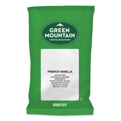French Vanilla Coffee Fraction Packs, 2.2 Oz, 50/carton