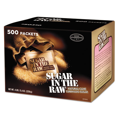 Sugar in the Raw Sugar Packets, 0.2 oz Packets, 200/Box