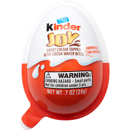 Kinder Joy Cream With Cocoa Wafer Bites, .7 Oz (Pack of 60)