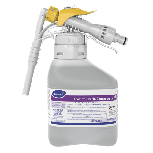 iversey Oxivir Five 16 Concentrate One Step Disinfectant Cleaner
