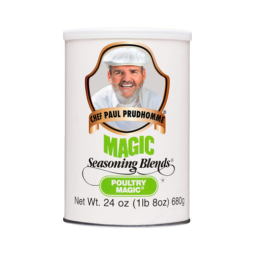 Chef Paul Prudhomme Magic Seasoning Blends Poultry Magic, 24 Oz Can (Pack of 4)
