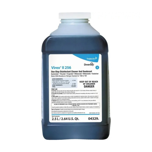 Diversey Virex II 256, One-Step Disinfectant Cleaner And Deodorant