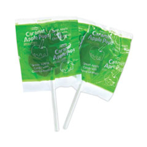 Tootsie Roll Caramel Apple Pops, 0.63 Oz, 48/box