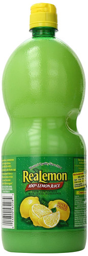 ReaLemon 100% Lemon Juice From Concentrate, 48 Oz Bottle, 2/pack