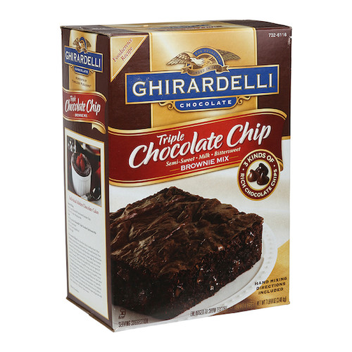 Ghirardelli Kosher, Triple Chocolate Brownie Mix
