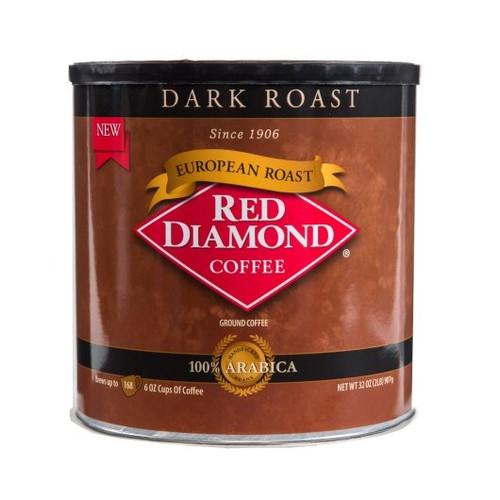 Red Diamond Classic Coffee Can