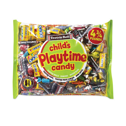 Tootsie Roll Child's Play Assortment Pack, Assorted, 4.75 Lb Bag