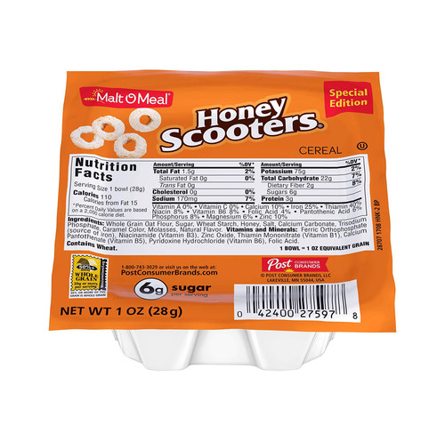 Malt O Meal Honey Scooters