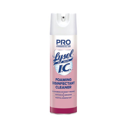 Lysol Foaming Disinfectant Cleaner, 24 Oz Aerosol Spray, 12/carton