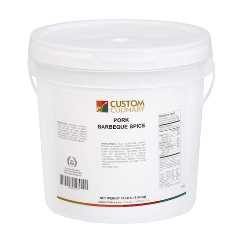 Custom Culinary, Red Label Pork Barbecue Spice Seasoning