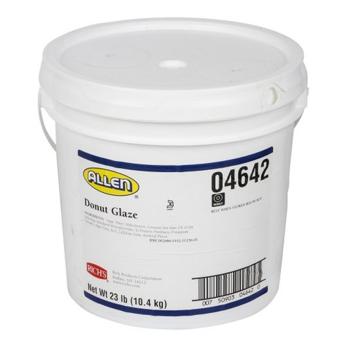 J W Allen Donut Glaze, 23 Pound, 1 Per Case