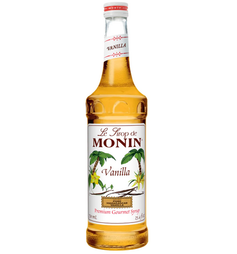 Monin Vanilla Syrup, 750 Milileter, 12 Per Case