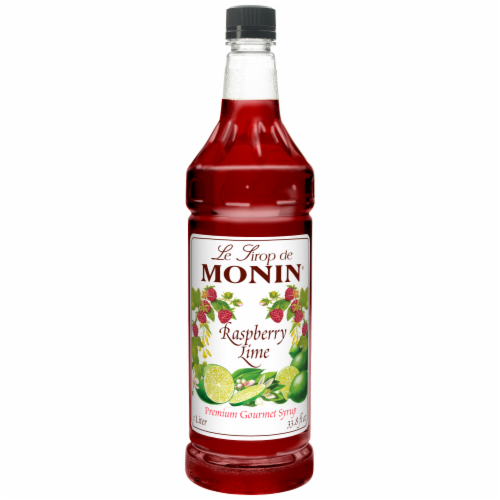 Monin Raspberry Lime Syrup, 1 Liter, 4 Per Case