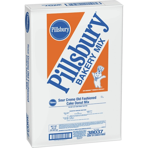 Pillsbury Sour Cream Old Fashioned Cake Donut Mix, 50 Pounds