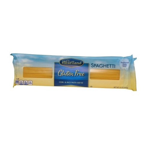 Heartland Gluten Free Spaghetti Pasta, 12 Ounces, 20 Per Case
