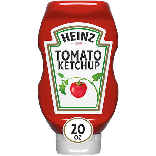 Heinz Easy Squeeze Ketchup, 20 Ounce, 12 Per Case