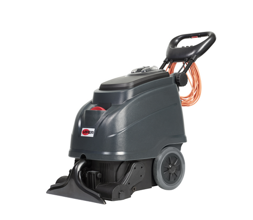 Nilfisk 16", 9-Gallon, Self-Contained Carpet Extractor, Adjustable Handle, 120 PSI Pump, 3-stage Vac Motor