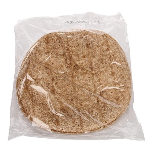 Mission Foods 10 Inch Whole Wheat Heat Pressed Flour Tortillas, 12/Pack, 12 Packs/Cs