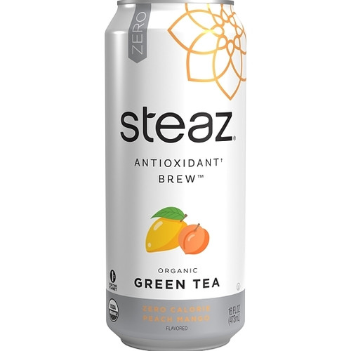 Steaz Iced Tea Peach Mango Zero