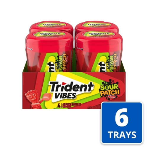 Trident Vibes Gum Red Berry