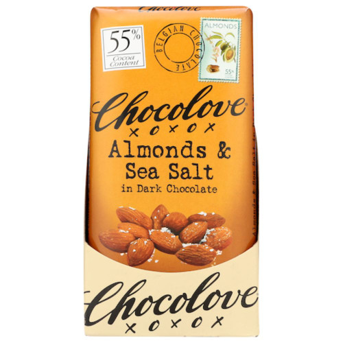Chocolove Almonds & Sea Salt Dark Chocolate Bar