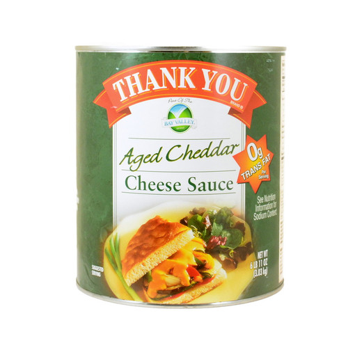 Thank You Aged Cheddar Cheese Sauce, 107 Ounce, 6 Per Case